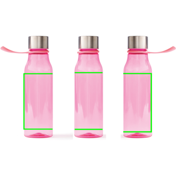 Gourde VINGA Lean en Tritan: Emplacement du logo – produit