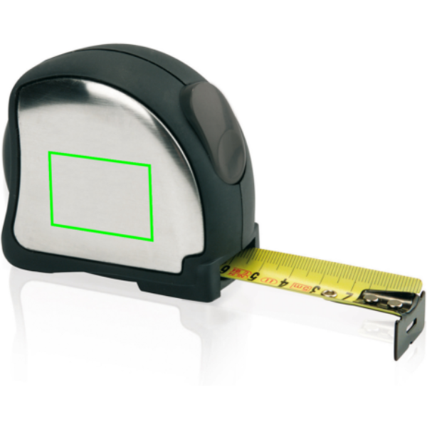 Måttband Rostfritt 5m/25mm: Logotypens placering – produkt