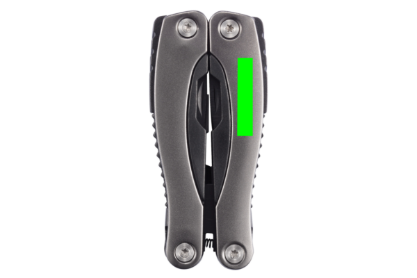 Fix grip multitool: Logotipa izvietojums – izstrādājuma priekšpuses labā puse