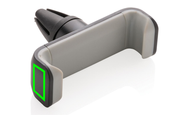 Samochodowy uchwyt na telefon 360°: Logo position – centre of the product
