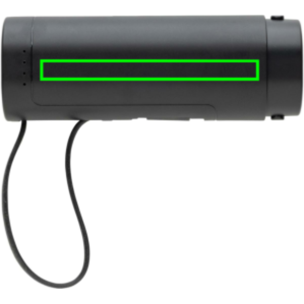CycleCell 5000 mah noņemama akumulatora jauda: Logotipa izvietojums – izstrādājuma priekšpuse