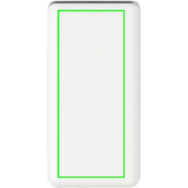 Ultraschnelle 10.000 mAh Powerbank mit PD: Logoposition – Vorderseite des Produkts