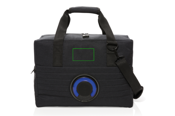 Party speaker cooler bag: Logo position – front of the product