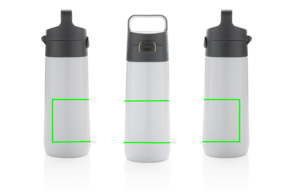 Gourde isotherme sous vide Hydrate, étanche et verrouillable: Emplacement du logo – produit