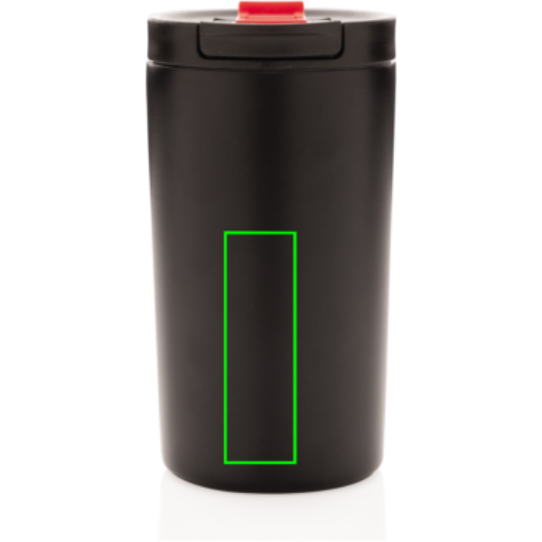 Läckagesäker vakuummugg 300 ml: Logotypens placering – nedre delen av produktens baksida