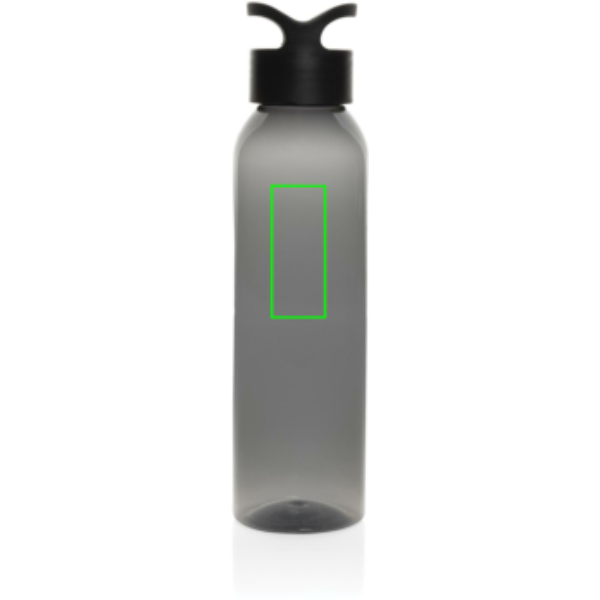 Oasis ūdens pudele no RCS pārstrādātas PET 650 ml: Logotipa izvietojums – izstrādājuma priekšpuses augšdaļa