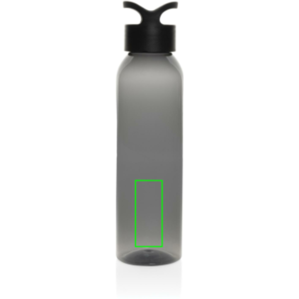 Oasis ūdens pudele no RCS pārstrādātas PET 650 ml: Logotipa izvietojums – izstrādājuma aizmugures apakšdaļa