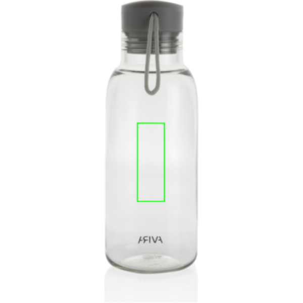 Avira Atik gertuvė iš RCS perdirbto PET 500 ml: Logotipo vieta – gaminio galinės pusės centras