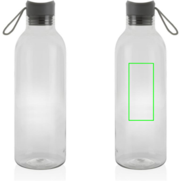 Avira Atik RCS recycled PET bottle 1 L: Logo position – right side of the product