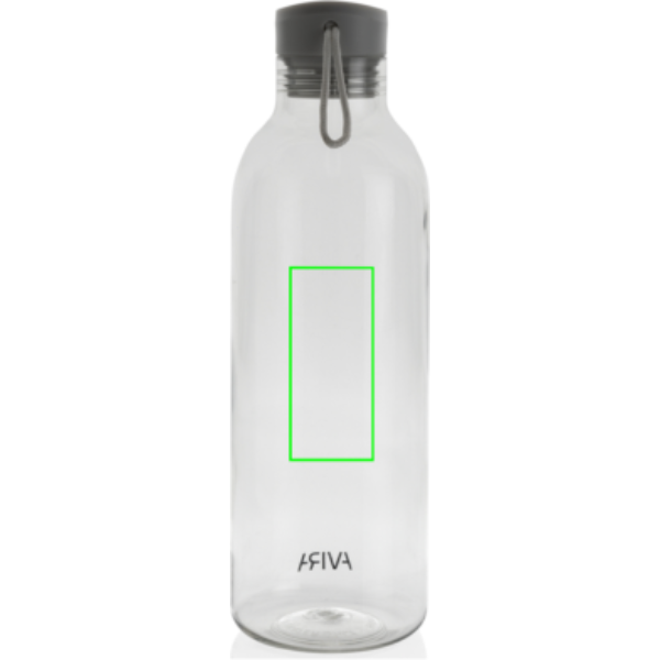 Avira Atik RCS recycled PET bottle 1 L: Logo position – centre back of the product