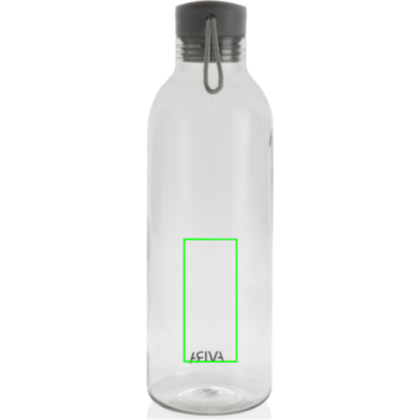 Avira Atik RCS recycled PET bottle 1 L: Logo position – lower back of the product