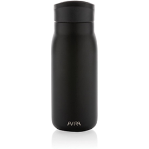 Avira Ain RCS recycled steel mini travel bottle 150 ml: Logo position – right side of the product