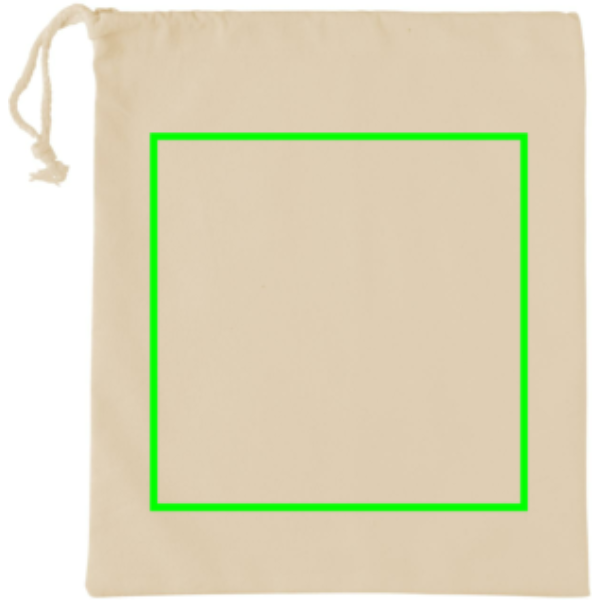 Puidust hajutuskomplekt: Logo asukoht – kott
