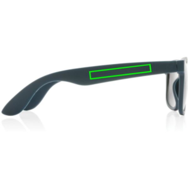 Lunettes de soleil en PP recyclé RCS: Emplacement du logo – côté droit du produit