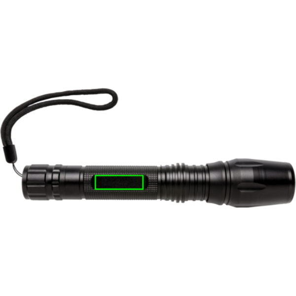 Taskulamp 10W Heavy duty CREE: Logo asukoht – toote esikülg