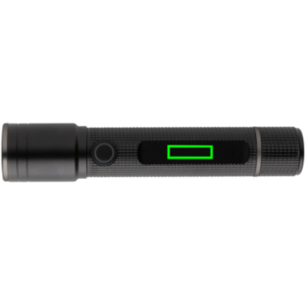 Gear X USB-uudelleenladattava taskulamppu: Logon sijainti – taskulamppu