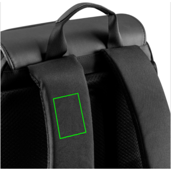 XD Design Soft Daypack backpack: Logo position – strap: right side