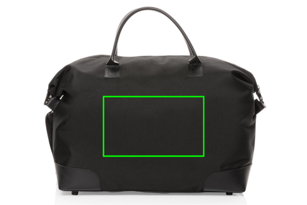 Impact Aware™ RPET 1200D nädalavahetusekott: Logo asukoht – toote tagakülg
