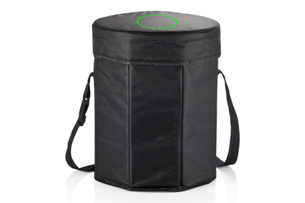 Siège isotherme pliable: Emplacement du logo – dessus du produit