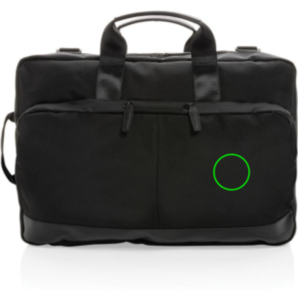 Swiss Peak Aware™ executive 2-in-1 laptop backpack: Logo position – right front of the product