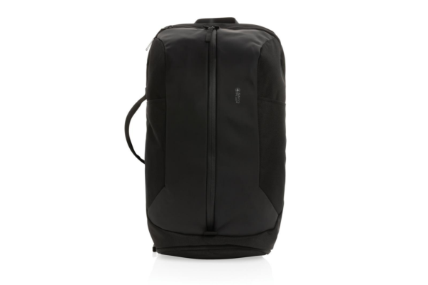 Swiss Peak AWARE™ RPET 15.6" jobb/gymryggsäck: Logotypens placering – produktens övre högra del