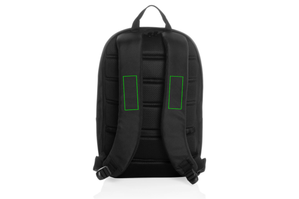 Impact AWARE™ 1200D Minimalist 15,6 collu klēpjdatora mugursoma: Logotipa izvietojums – siksna