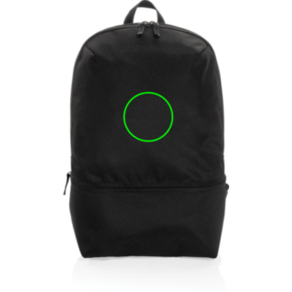 Impact Aware™ 2-in-1 backpack and cooler daypack: Logo position – upper front of the product