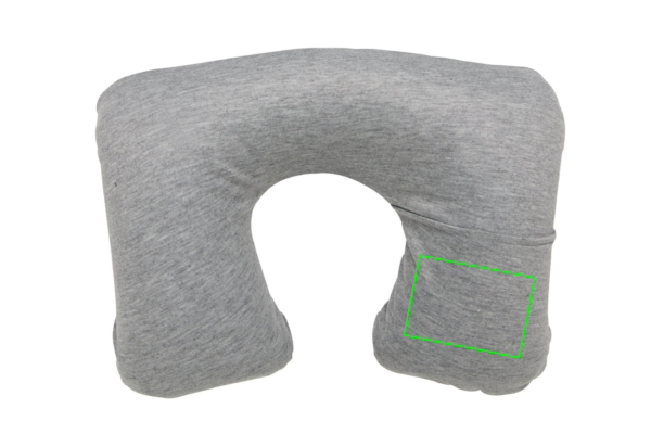 Comfort travel set: Logo position – cushion