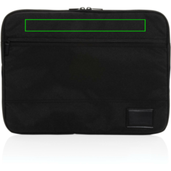Impact AWARE™ 14' laptop sleeve: Logo position – upper front of the product