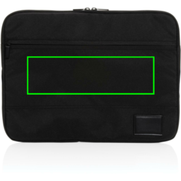 Impact AWARE™ 14' laptop sleeve: Logo position – centre front of the product