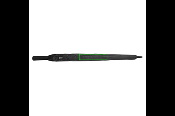 Swiss Peak Aware™ RPET ultraleichter manueller 25" Alu-Schirm: Logoposition – Beutel
