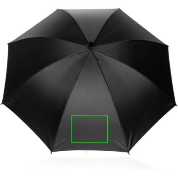 Swiss Peak Aware™ RPET ultraleichter manueller 25" Alu-Schirm: Logoposition – Regenschirm