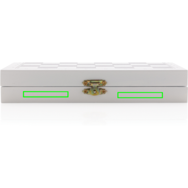 Deluxe 3-in-1 boardgame in box: Logo position – lower front of the product
