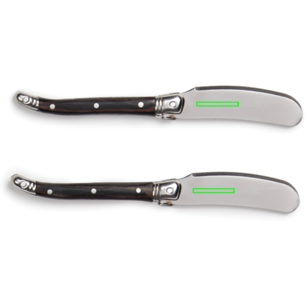 VINGA Gigaro butter knives: Logo position – knife