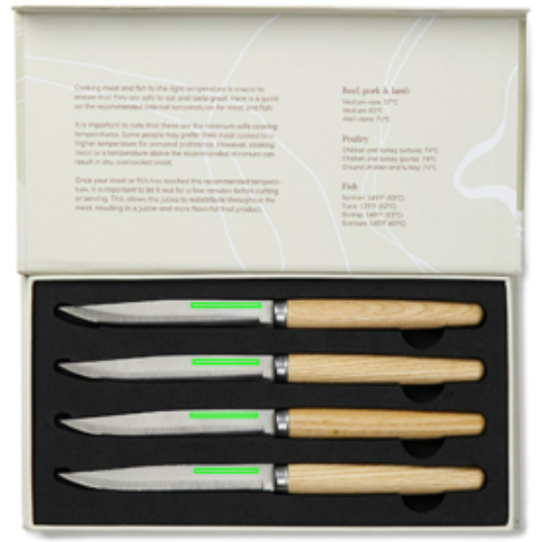 Noże do mięsa VINGA Retro: Logo position – knife