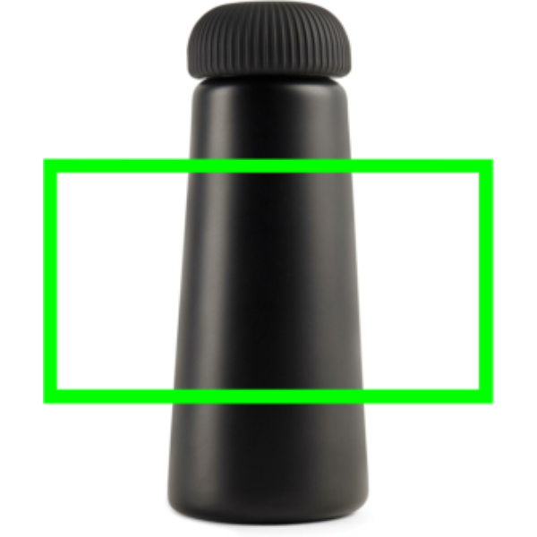 VINGA Erie RCS termosflaska i återvunnet stål 450 ml: Logotypens placering – produkt