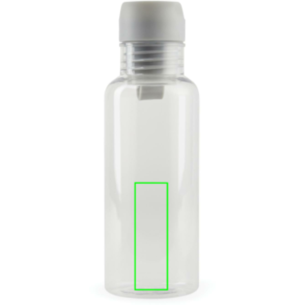 VINGA Balti RCS -juomapullo kierrätetystä PET-muovista 600 ml: Logon sijainti – tuotteen etupuolen alaosa