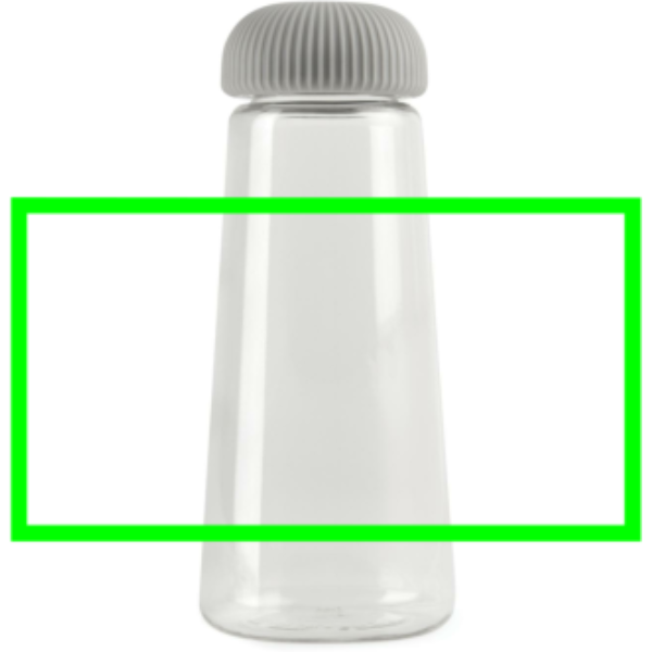 VINGA Erie RCS taaskasutatud PET-pudel 575 ml: Logo asukoht – toode
