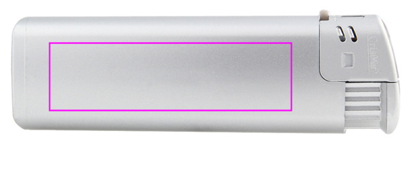 Briquet électronique LICHTENSTEIN: Face avant