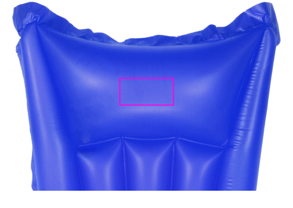 Matelas gonflable LONG BEACH: Face avant, Dessus