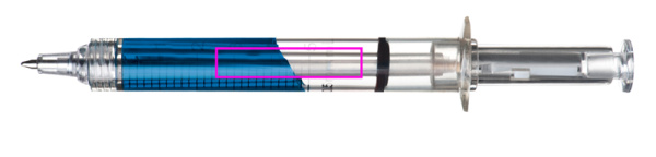 Plastic ballpen INJECTION: Front