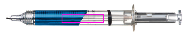 Plastic ballpen INJECTION: Back