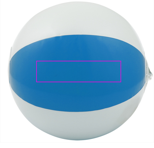 Mini ballon de plage ACAPULCO: Panneau coloré