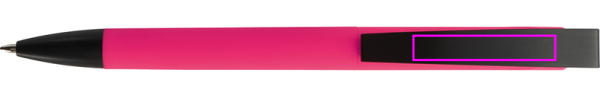 Metal ballpen soft touch BRESCIA: Clip