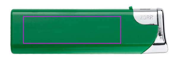 Briquet électronique KNOXVILLE: Face avant