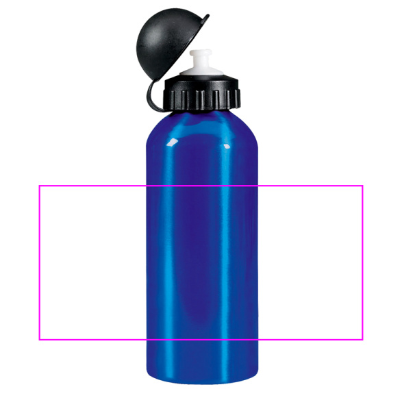 Drinking bottle CHARLOTTE 600 ml: Print all around