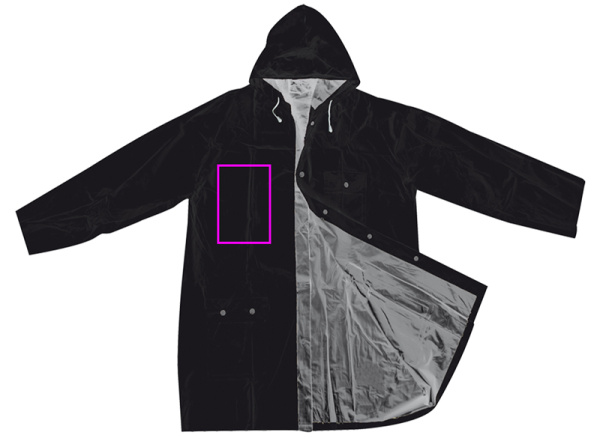 Imperméable réversible NANTERRE: Poitrine — Avant