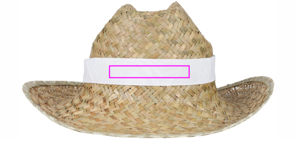 Chapeau de paille SUMMERSIDE: Bande