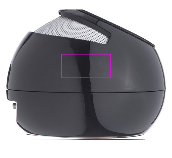 Enceinte Bluetooth KINGSWOOD: Côté droit