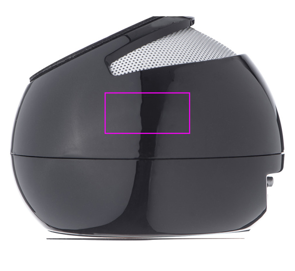 Enceinte Bluetooth KINGSWOOD: Côté gauche
